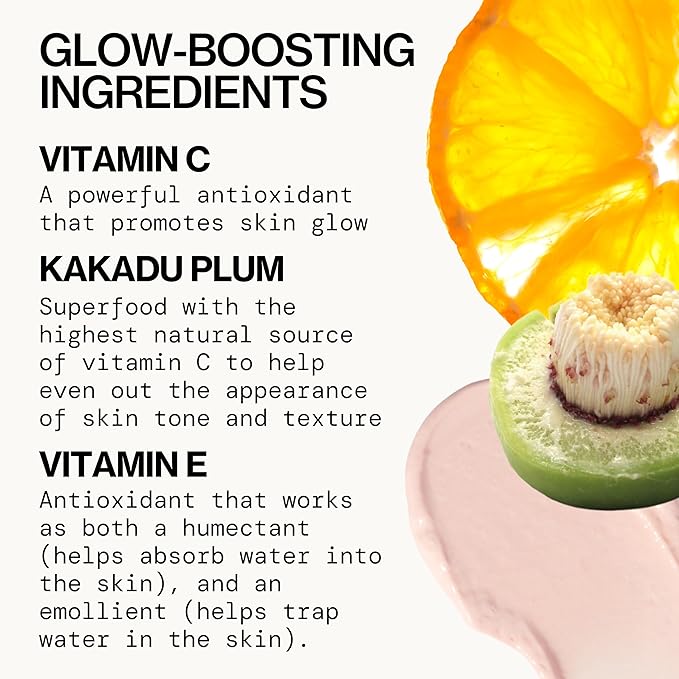 Pacifica Glow Baby Vitamin C SPF 30 Body Lotion – Brightening Daily Moisturizer + Broad Spectrum Sun Protection, Hydrating No White Cast Sunscreen for Glowing Skin, Clean Vegan & Cruelty-Free Skincare