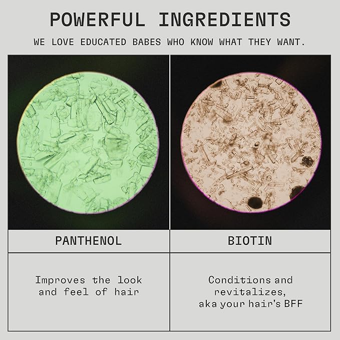 Divine Hydration Hair Conditioner, EWG Verified, Infused with Panthenol and Biotin, For Dry, Brittle Hair, Clean Ingredients, Vegan, Tropical Scent, 8 Fl Oz