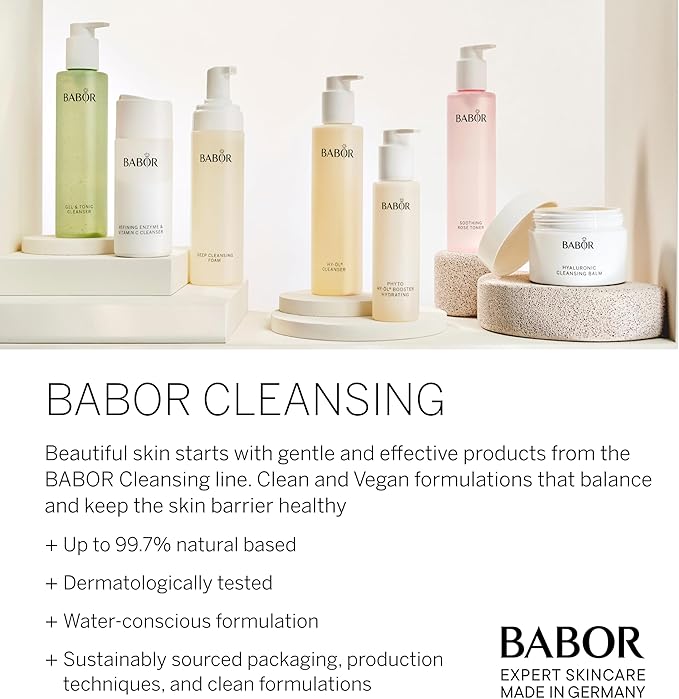 BABOR Soothing Rose Toner, Hydrating Rose Water Essence, Alcohol-Free Toner, Calms & Soothes Sensitive Skin, Deep Hydration & Moisture for Radiant Complexion, 6.7 oz