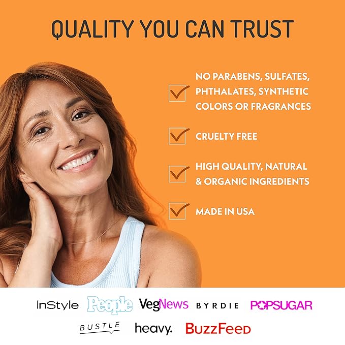 Eve Hansen Vitamin C Face Moisturizer - Lightweight Hydrating Cream with Vitamin B, Green Tea, Jojoba Oil - Cruelty-Free & Natural Ingredients - 4 oz