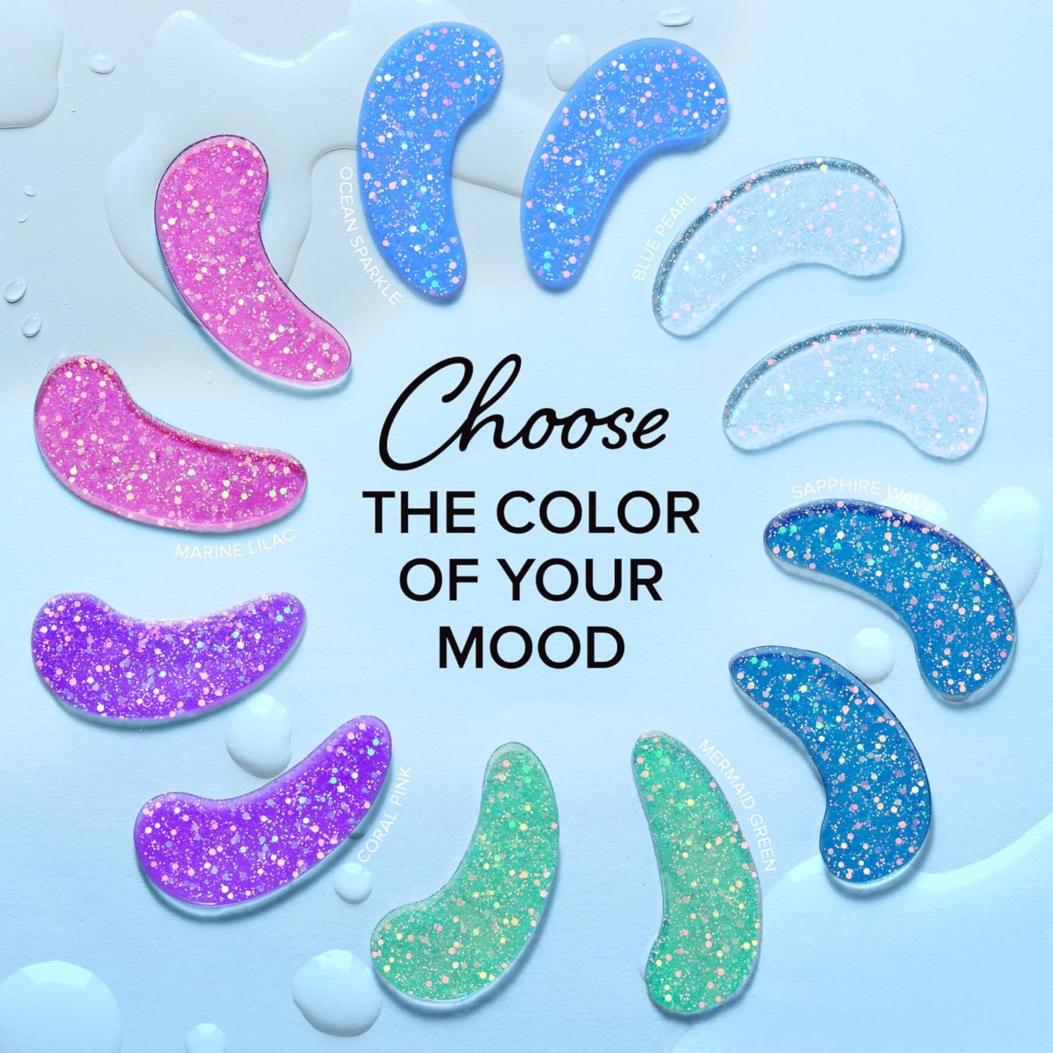 Eye Gels - Pads under Eye Patches for Puffy Eyes and Dark Circles with Collagen & Hyaluronic Acid - anti Wrinkles under Eye Masks Skincare Treatment for Puffiness & Bags - Parches Para Ojeras