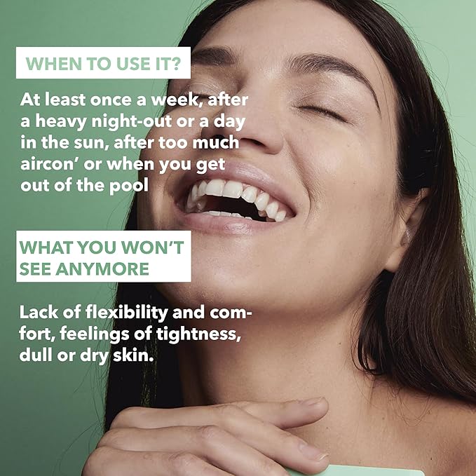 Élixir Intense - Nourishing Facial Sheet Mask - Hydrating & Brightening - With Hyaluronic Acid & Squalene - Multi-Active Serum Formula - Nourishing, Firming & Revitalizing - 1 Pack