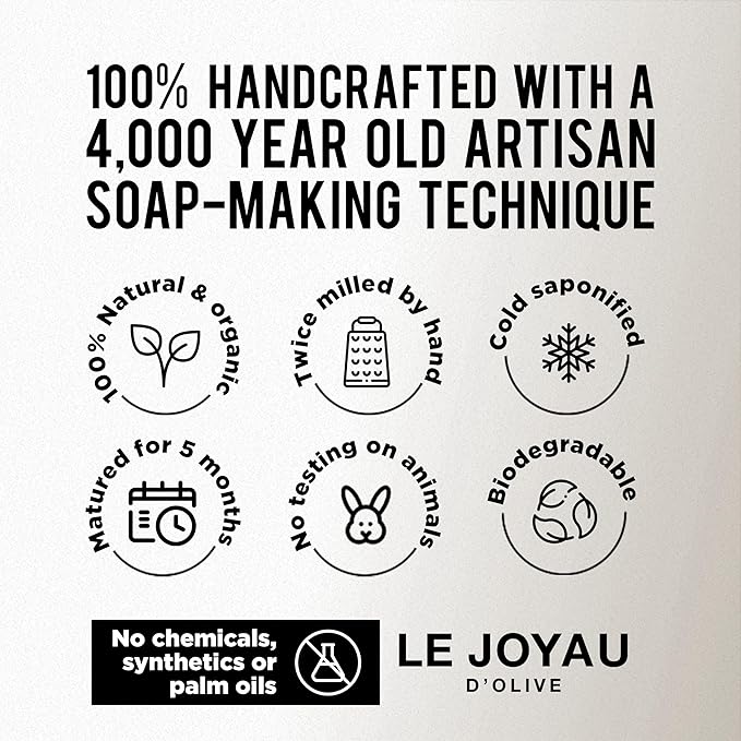 LJO Soap No Artificial Fragrances | Only Essential Oils | No Titanium Dioxide | Made with 4 All-Natural Ingredients | Designer Soap for Women | All-Skin Types | 100% Biodegradable Gift Set