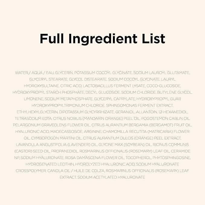 PRIMERA (PRMR Organience Amino Rich Foaming Facial Cleanser - Face Wash for Sensitive Skin, SkinBarrier Strengthening, Clinically Tested, 5.07 Fl Oz (150ml)