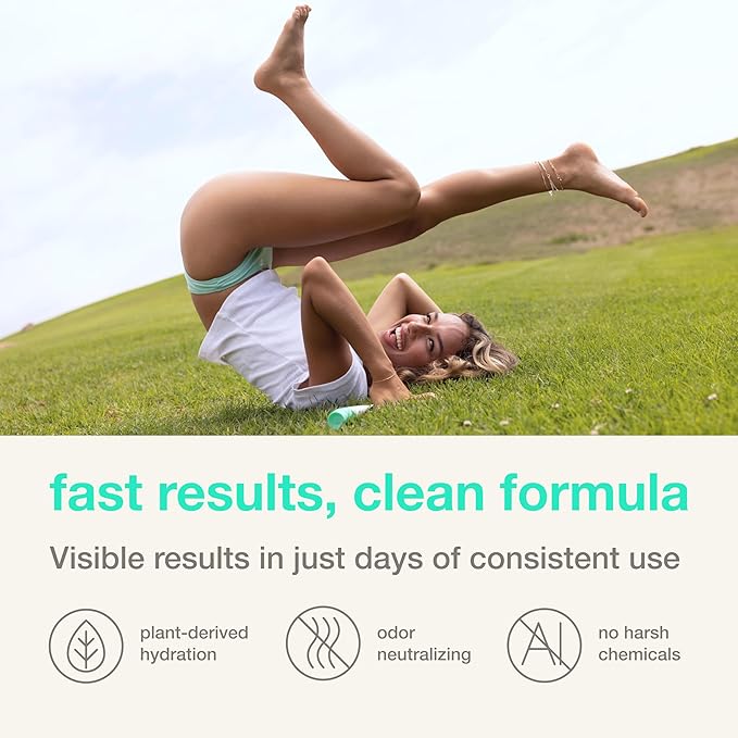 HUME SUPERNATURAL Foot Cream for Dry Cracked Heels and Feet – Moisturizing Heel Balm & Deodorizer for Smelly, Callused, or StinkyFeet – Natural Odor Control & Cracked Feet Treatment - Fragrance Free