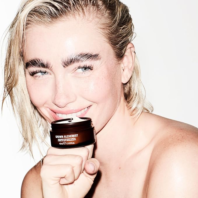 Grown Alchemist Regenerating Night Cream, 40ml, Anti-Aging Moisturizer for Firming, Collagen Boost & Wrinkle Reduction