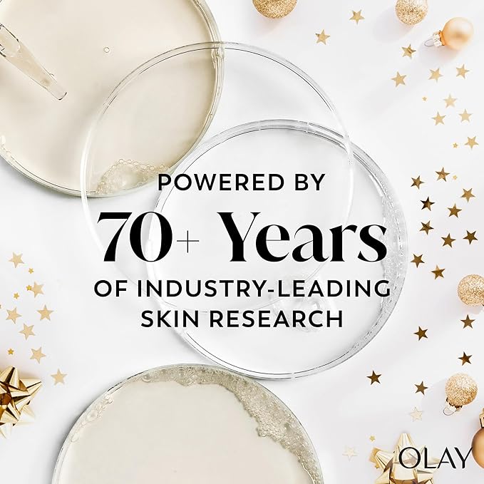 Olay Body Wash for Women, Hydrating & Moisturizing, Holiday Edition, With Plant Based Cleansers, B3 Complex, For All Skin Types, Spoonful of Sugar with Glazed Crème & Vanilla Custard Scent, 22 fl oz
