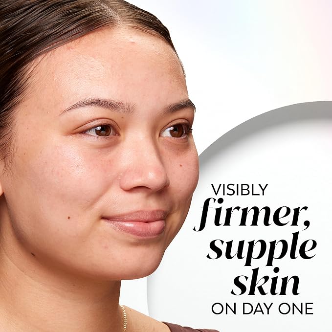 Olay Collagen Peptide Face Moisturizer, Firm & Smooth Cream -Fragrance-Free - Hydrating, Firming, Anti-Aging, Anti-Wrinkle, Firming, Smoothing - Recyclable Sustainable Eco Jar, Non-Greasy, 2 Oz