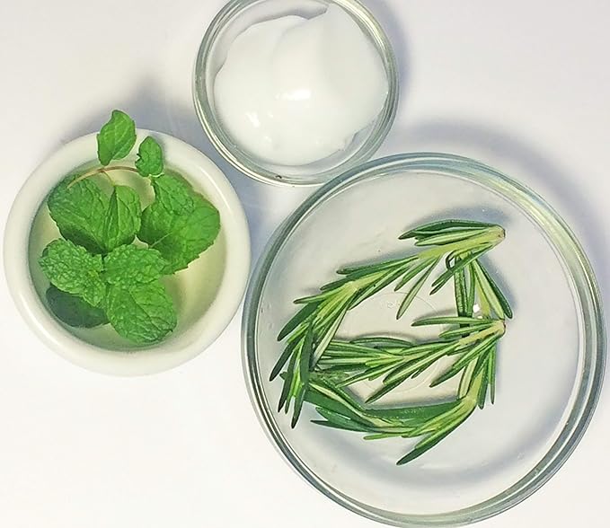 Hand & Body Lotion, Rosemary Mint, Natural-Organic, Hydrating, Shea Butter & Acaí Fruit Oil, 8oz