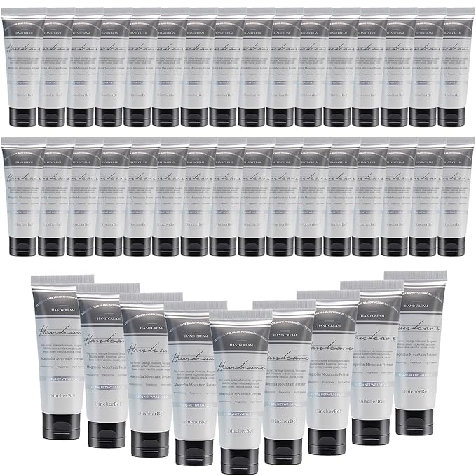 100 Pack Magnolia Mountain Retreat Hand Cream Bulk - Travel Size Scented Hand Lotion Set for Dry Cracked Hands, Ideal Holiday Gift for Women/Nurse/Bridesmaid/Teacher Appreciation, 1.0 oz/30 ml