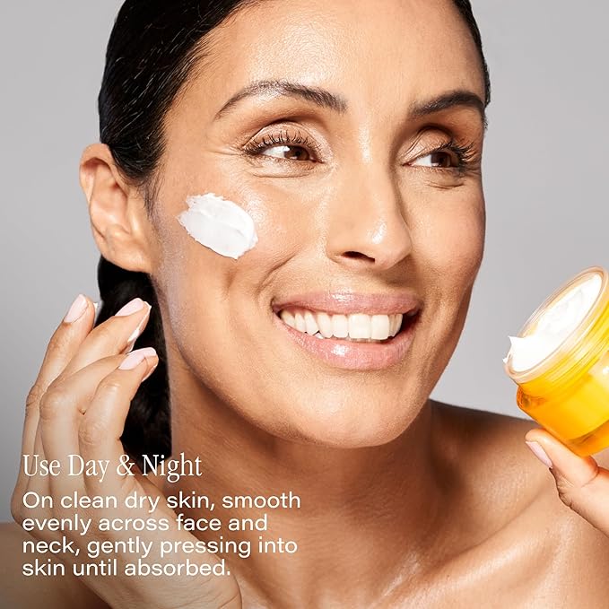 SKINN Luminous Firming Cream - Facial Skin Care Cream Improves Elasticity, Plumps and Lifts Sagging Skin-Maintains Hydration to Reduce Fine Lines,Strengthen Skin’s Barrier Function-Manuka Honey