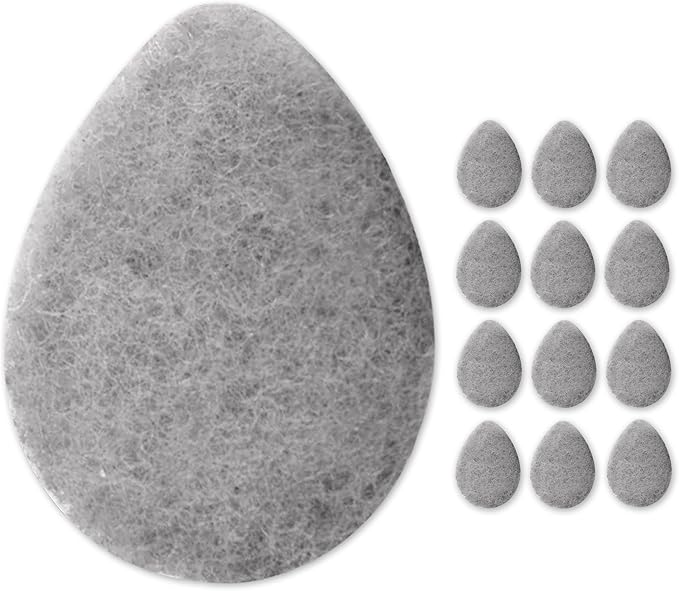 KOL Face Scrubber, Charcoal Infused Exfoliating Facial Cleansing Pads, Disposable Exfoliator Face Sponge for Daily Cleaning and Makeup Removal, 12 Count