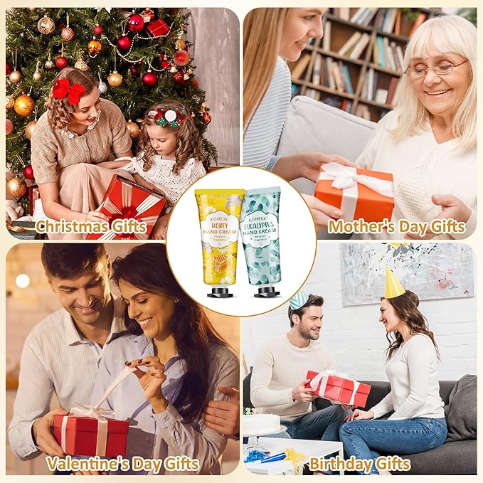 160 Pack Hand Cream Gifts Set For Women, Bridal Shower Gifts for Guests, Thank You Gifts, Bridesmaid Gifts, Birthday Gifts and Small Gifts for Women, Bulk Hand Lotion Travel Size for Dry Cracked Hands