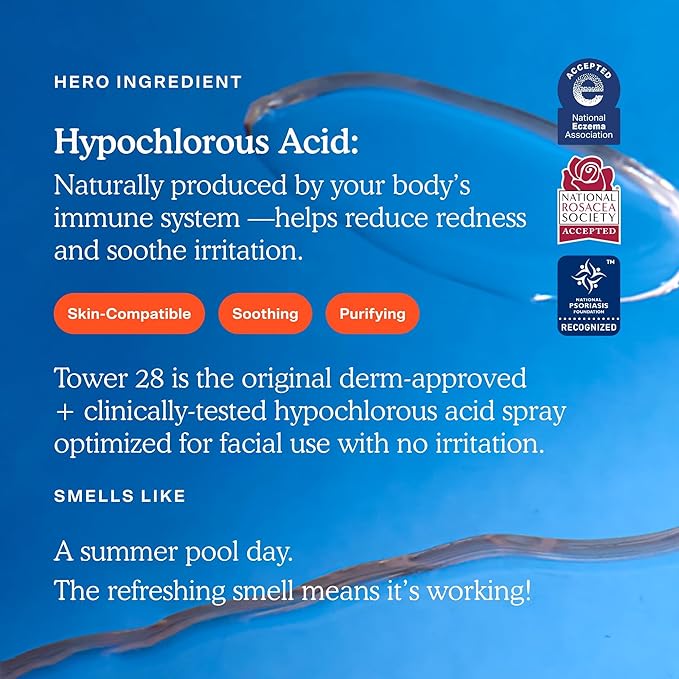 Tower 28 Beauty SOS Daily Rescue Facial Spray Jumbo Refill 16 oz / 480 mL