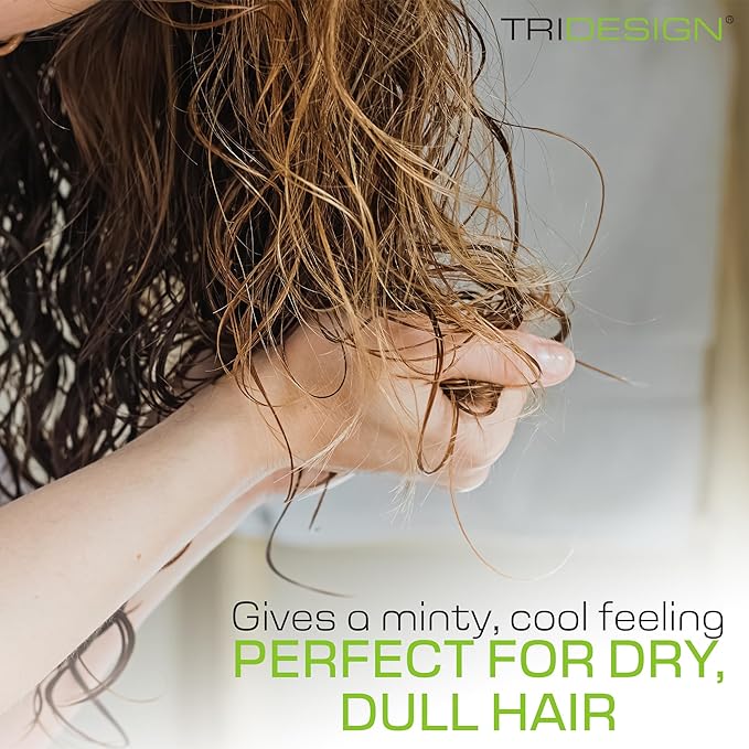 TRI Design Unific Energy Moisturizer Conditioner – Leave In Conditioner for Curly Hair, Anti Frizz Hair Serum & Deep Conditioner for Dry, Damaged Hair – Frizz Control & Hair Care Solution – 6 oz Tube