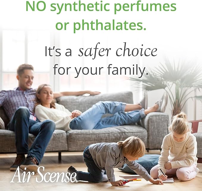 Air Scense Air Freshener Deodorizer Room Spray for Bathroom & Home, Essential Oils, Natural Orange- 7 fl oz (2-Pack)