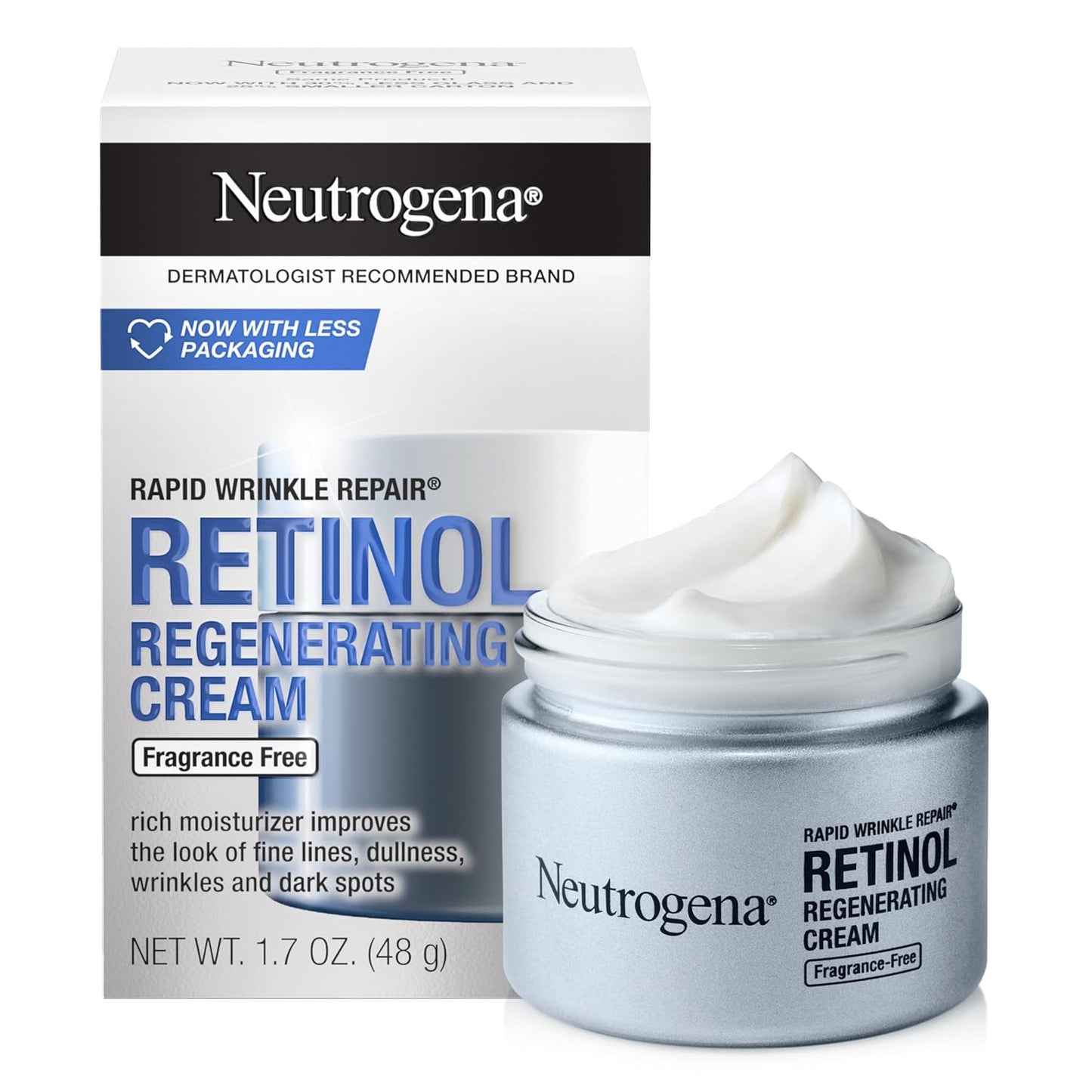 Retinol Face Moisturizer – Fragrance-Free Anti-Aging Cream, 1.7 oz 💧✨