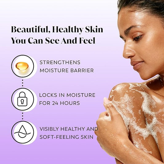 Olay Body Wash for Women, Age Defying with Vitamin E, 24hr Moisturizing, Hydrating & Refreshing, B3 Vitamin Complex, Free of Parabens & Phthalates, For All Skin Types, Scented, 22 fl oz (Pack of 2)