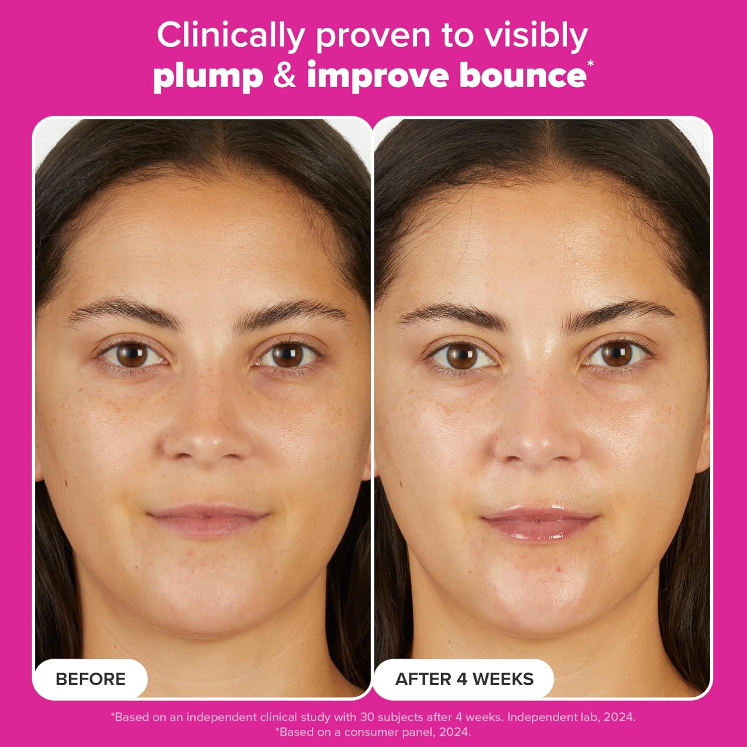 Pro-Collagen Peptide Plumping Moisturizer – Lightweight Daily Gel-Cream with Peptides & Hyaluronic Acid | Hydrating Face Cream for Wrinkles, Fine Lines, Firmness & Dry Skin | Fragrance-Free | 1.7 Fl Oz