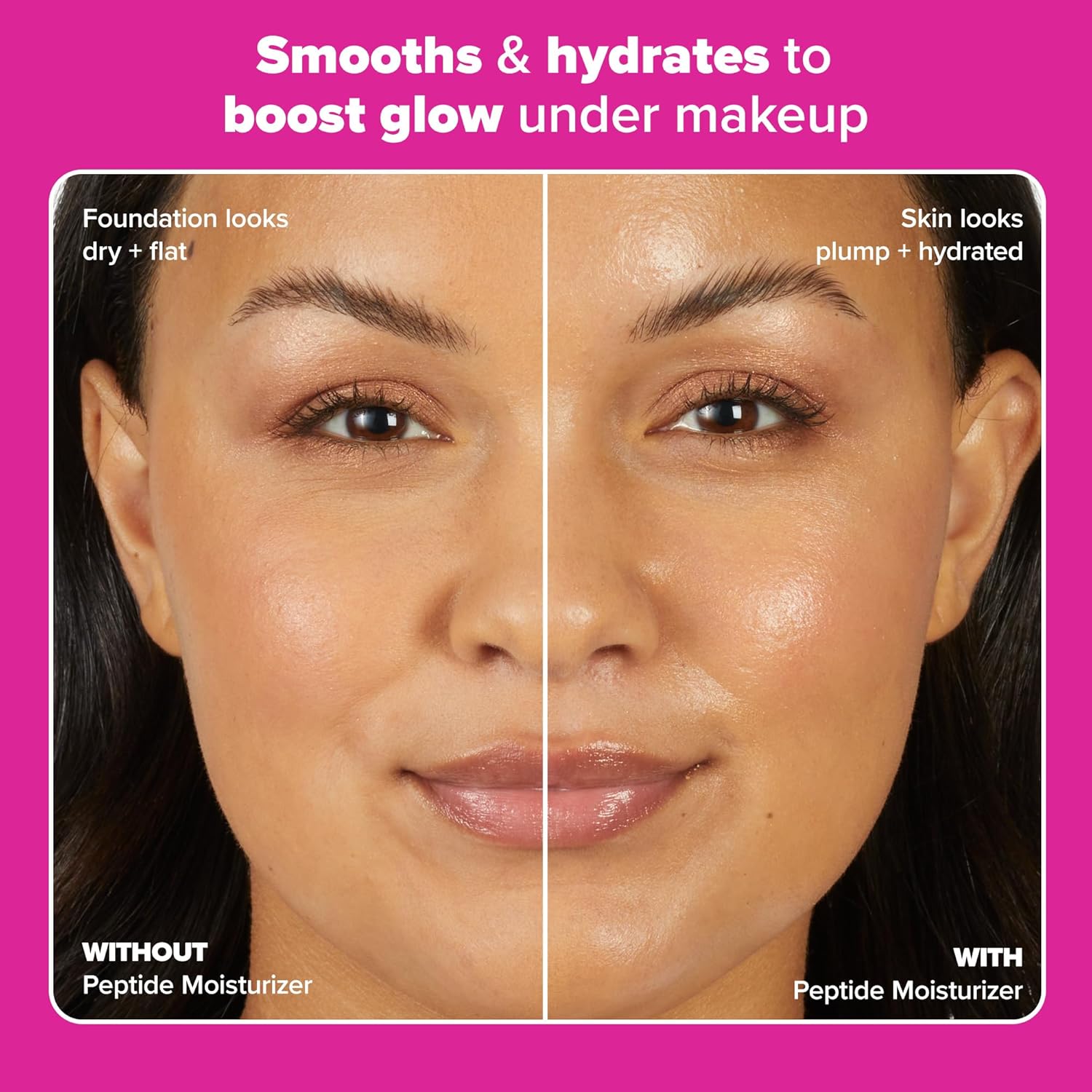 Pro-Collagen Peptide Plumping Moisturizer – Lightweight Daily Gel-Cream with Peptides & Hyaluronic Acid | Hydrating Face Cream for Wrinkles, Fine Lines, Firmness & Dry Skin | Fragrance-Free | 1.7 Fl Oz