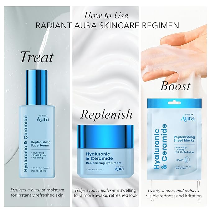 Facial Serum Hyaluronic & Ceramide - 2 Pack - 2 - Fl. Oz Each