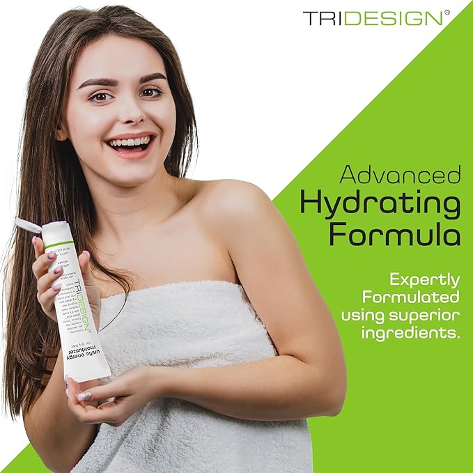 TRI Design Unific Energy Moisturizer Conditioner – Leave In Conditioner for Curly Hair, Anti Frizz Hair Serum & Deep Conditioner for Dry, Damaged Hair – Frizz Control & Hair Care Solution – 6 oz Tube