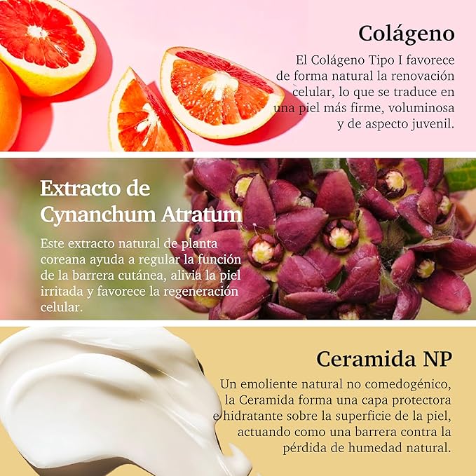 MADE IN USA 96% NATURAL COLLAGEN Facial Serum for Ultra Firming Lifting Anti Aging Plumping Skin with Ceramide Vitamin E 30ml 1fl oz - PURIFECT by Symphonty Beauty - Non Irritaging Formula (Collagen)