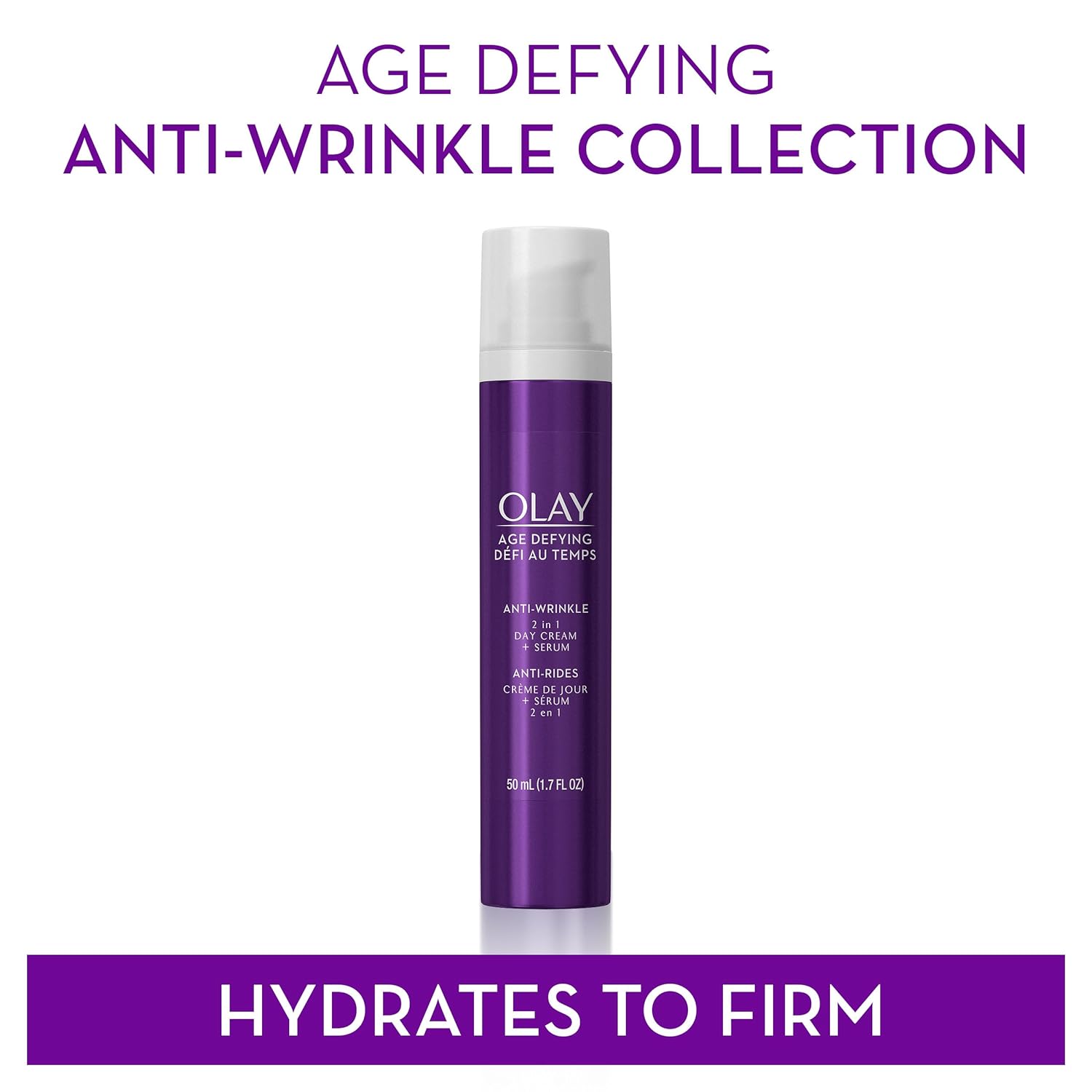Age-Defying Face Serum & Day Cream 2-in-1, 1.7 oz