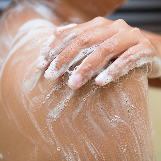 Dionis Goat Milk Skincare Water Flowers and Sea Salt Bath Soap & Liquid Shower Crème, Creamy Cruelty Free, Paraben Free Hydration Body Wash Cleanser, Soap Moisturizer For Sensitive Skin, 14.5oz Bottle