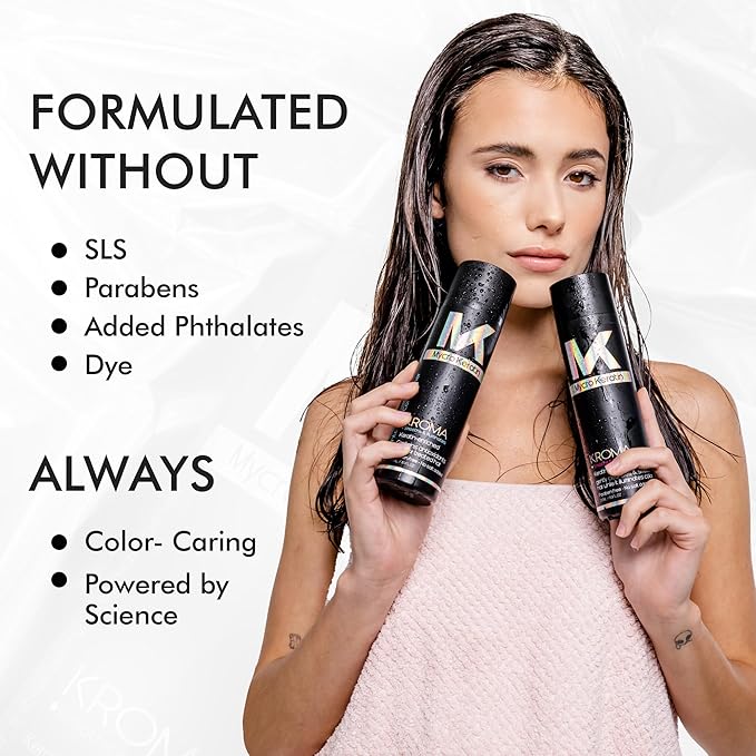 Mycro Keratin KROMA Hair Conditioner for Color Treated Hair, Moisturizing Color Safe Care Conditioner for Women with Antioxidants, Shea Butter, Collagen, Jojoba Oil, Aloe Vera (8.45 Fl Oz)