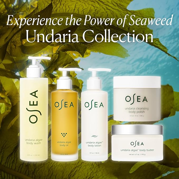 OSEA Undaria Algae™ Fragrance Free Body Lotion 5 oz - Ultra-Hydrating & Lightweight - Firms Skin in 4 Hours - Packed with Undaria Seaweed & Hyaluronic Acid - Hypoallergenic Formula