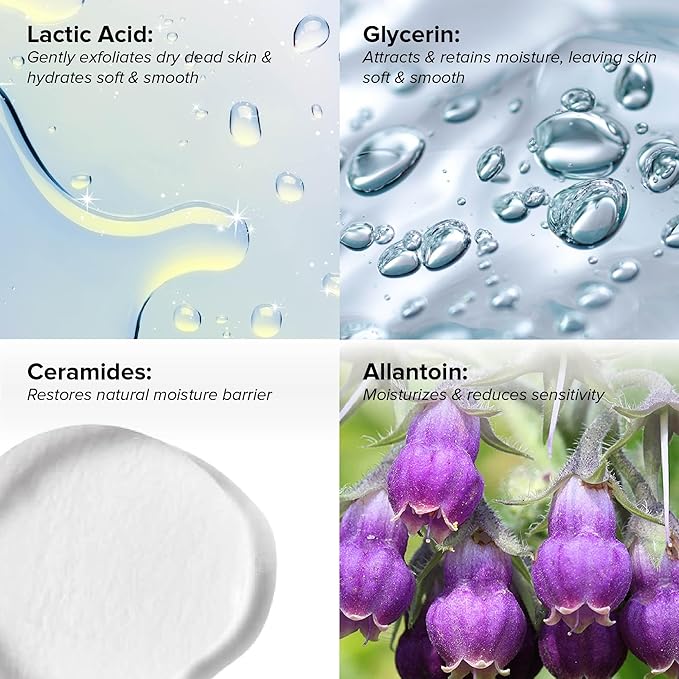 DRMTLGY Concentrated Foot Cream for Dry Cracked Heels - Heel Cream & Foot Lotion for Dry Cracked Feet -Dry Feet Treatment for Women & Men