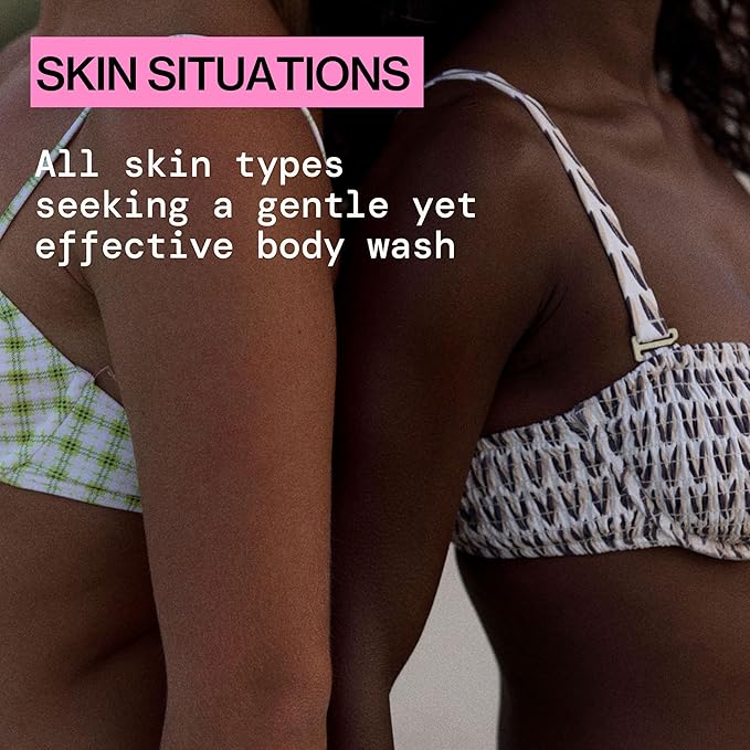 Pacifica Beauty Lavender Moon Body Wash with Pump, Bath and Shower Gel, Hyaluronic Acid, Rose, Chamomile, Moisturizing, Hydrating, Cleansing, Soothing, Calming, Relaxing, Vegan, 12 fl oz (1 Count)