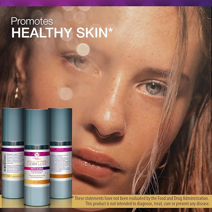 Pro GlowVous DermLuxe Our Best Anti Wrinkle Serum - Our Best Anti Aging Serum - Our Best Vitamin C Serum for Face Anti Aging - Glovous Derm Luxe Anti Aging Regenerating Serum Anti Aging Wrinkle Serum