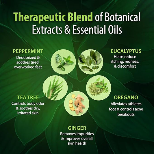 Foot Lotion with Tea Tree Essential Oil for Jock Itch, Athletes Foot, and Dry Cracked Feet Treatment - Athletes Foot Cream with Tea Tree Oil for Toenail - Foot Cream for Dry Cracked Heels