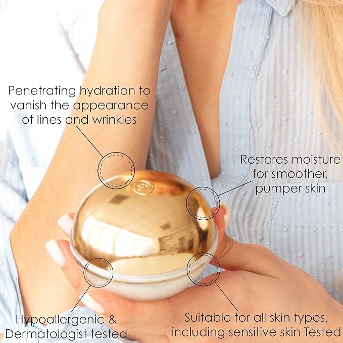 Premier Dead Sea Classic moisture complex cream normal to dry skin, sensitive skin, Anti-Aging to Smooth Wrinkles, Lightweight, Non-greasy Facial Cream, Vitamin A & E, Ginkgo 2.4 FL.oz