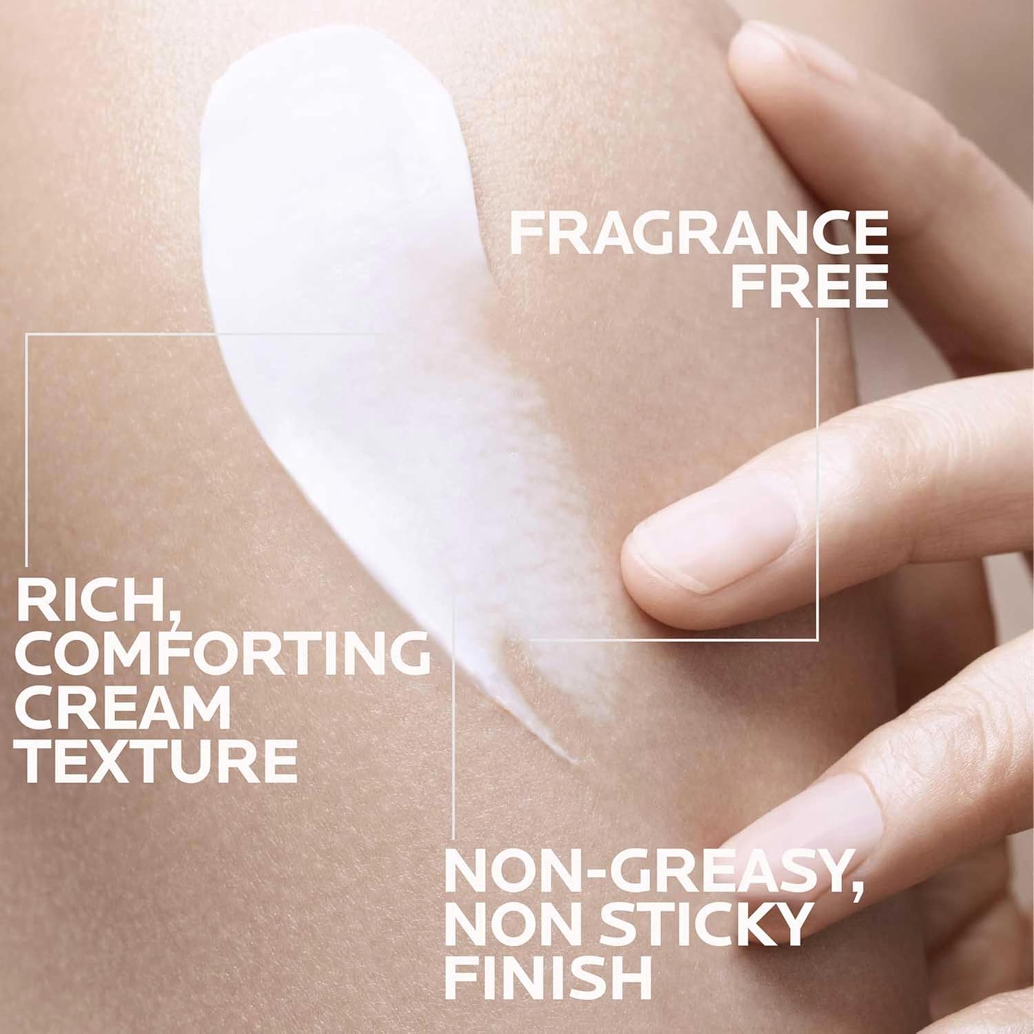 💧 La Roche-Posay Lipikar AP+ Triple Repair Moisturizing Cream – Face & Body Lotion for Dry, Sensitive Skin with Shea Butter & Niacinamide