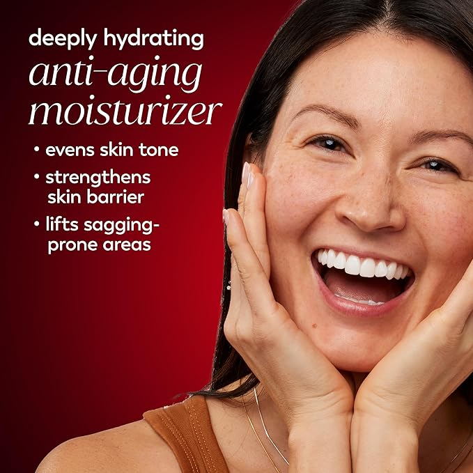 Olay Niacinamide Face Moisturizer, Firming Cream for Women, Non-Greasy - Anti-Wrinkle, Anti-Aging, Hydrating, Renewing, Stronger Skin Barrier, Smooths - Peptides, 1.7 Oz