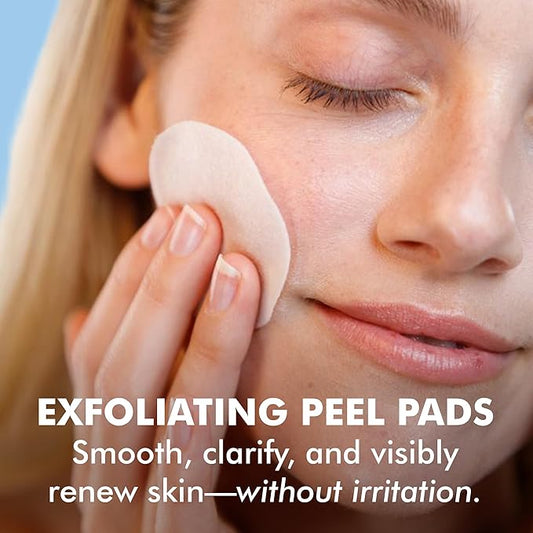 Skyn ICELAND Nordic Facial Peeling Pads With AHA and BHA. Exfoliating Toner for Breakout Prone Skin. 60 Pads