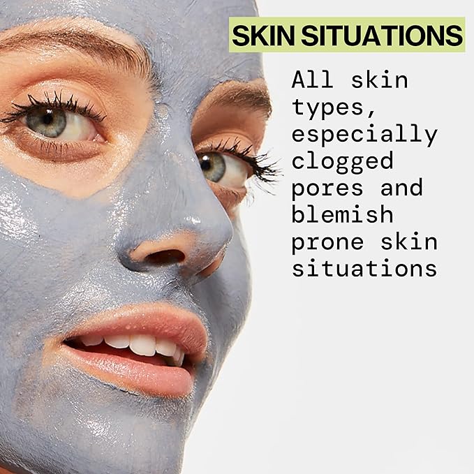 Pacifica Kale Charcoal Ultimate Detox Face Mask, Deep Pore Cleansing Clay Mask for Acne, Blackhead Removal, Blemish Control, Vegan, Purifying & Oil Control Vegan Facial Mask, 2.25 Fl Oz