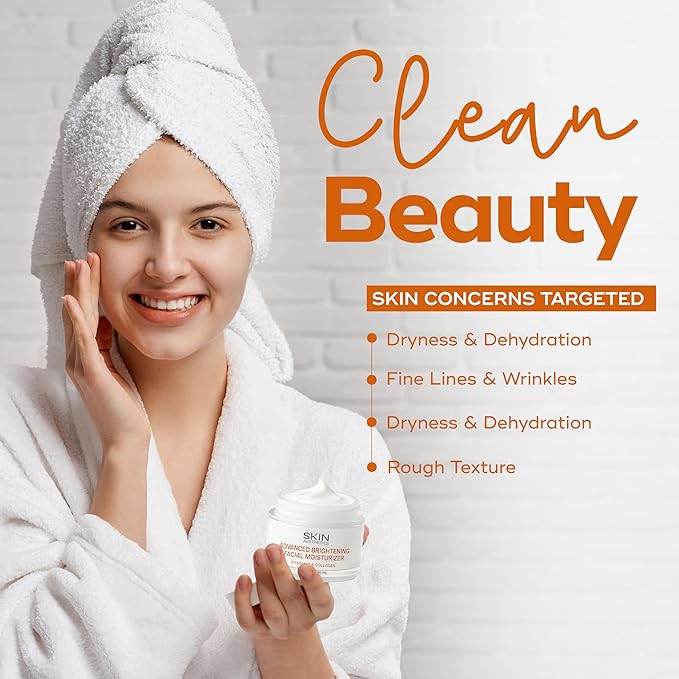 WZ Advanced Brightening Facial Moisturzer with Vitamin C and Collagen