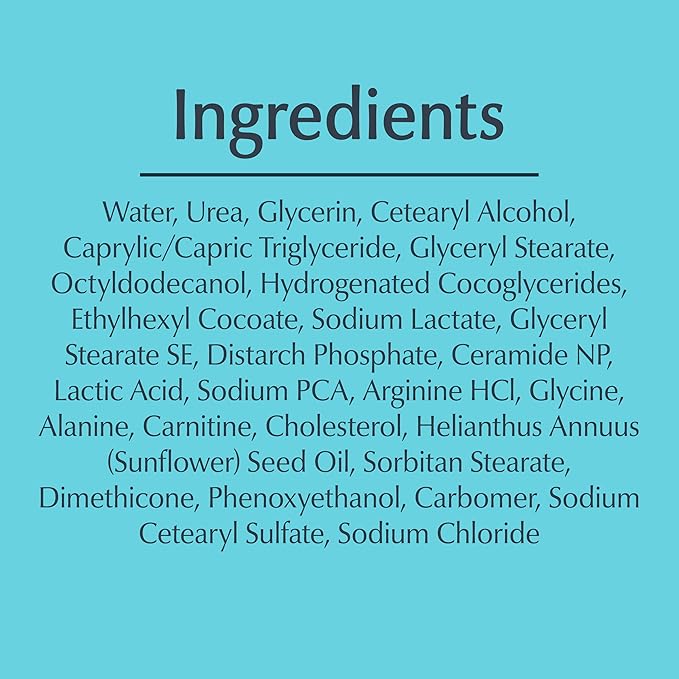 Eucerin Advanced Repair Foot Cream for Dry Feet and Heels, Repairs Very Dry, Rough Skin, Fragrance Free, Non Greasy, Fast Absorbing, Travel Size Lotion, 3 Oz Tube, Pack of 3