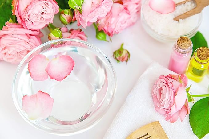 OPO Rose Water Facial Toner Spray, Natural Bulgarian Rosewater with Aloe, Tea Tree, Witch Hazel, Hydrating & Rejuvenating for Face & Neck, No Alcohol, Natural Face Mist (8 oz)