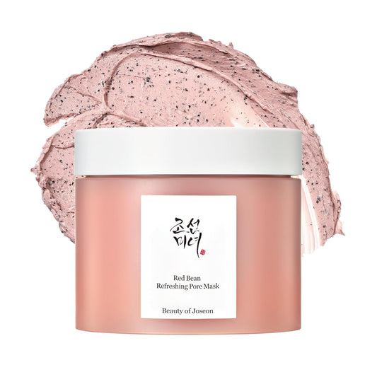 🍃Beauty of Joseon Red Bean Pore Refreshing Mud Mask – Korean Hydrating Wash-Off Pack & Pore Cleansing Exfoliator (140ml)