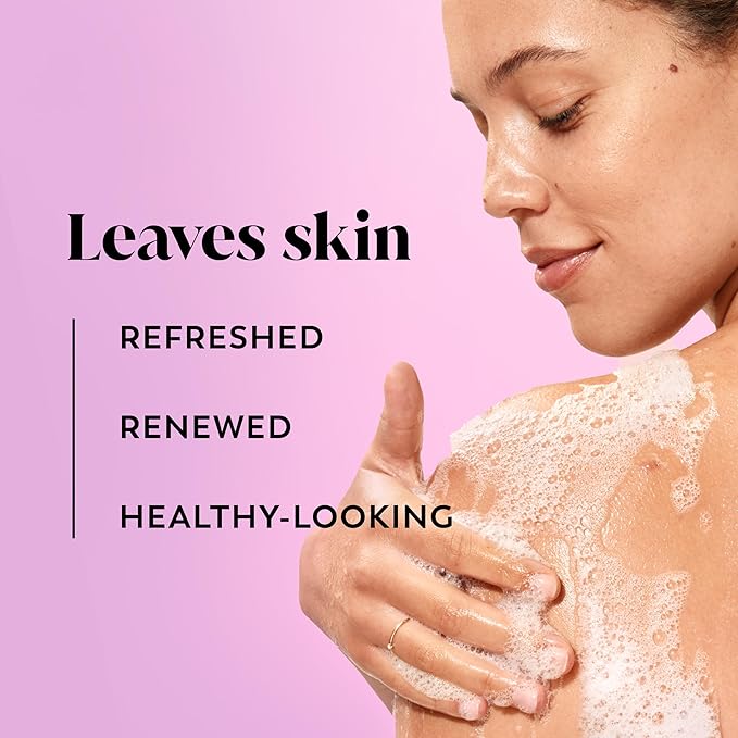 Olay Body Wash for Women, Fresh Radiance, Refreshing & Renewing, Made with Plant Based Cleansers, B3 Botanical Complex, For All Skin Types, Peach & Cherry Blossom Scent, 33 fl oz