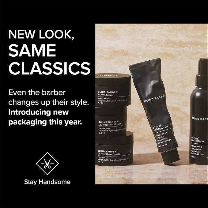 Blind Barber Lemongrass Tea Body Wash for Men - Sulfate-Free Body Soap with Lemongrass Scent - Leaves Skin Clean & Hydrated - Paraben-Free & Cruelty-Free, No Artificial Dyes (12 Fl oz)