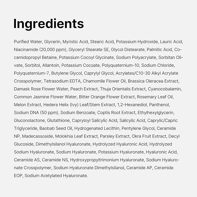 medicube PDRN Marshmallow Whip Cleanser | Face Wash, Cleansing Foam for Pore Care & Uneven Skin Tone | Gentle Daily Deep Cleansing | Hydrating and Nourishing Facial Cleanser | Korean Skincare