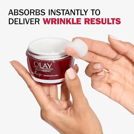 Olay Regenerist Whip, Fragrance-Free, 1.7 Oz