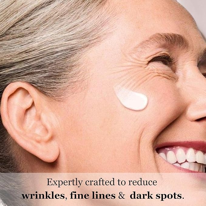 mivida Advanced Retinol Cream for Face & Neck | 6-in-1 Anti-Aging Moisturizer with Collagen, Hyaluronic Acid, Vitamin C & E | Firming, Hydrating, Wrinkle-Reducing | Daily Face Cream - 1.7 fl oz