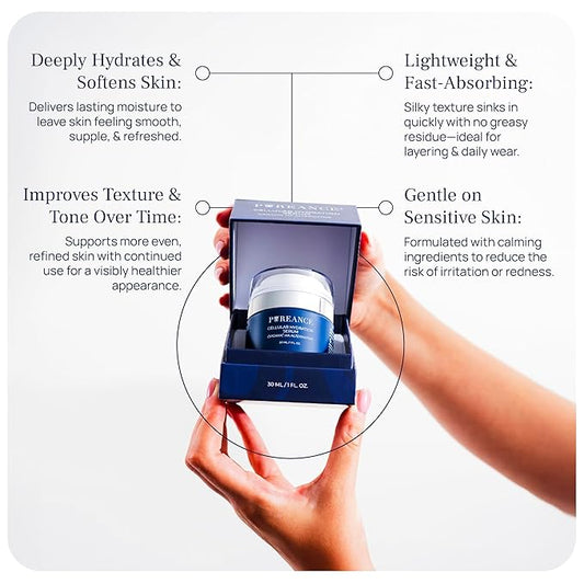 PUREANCE Organic Hydrating Serum for Face - Tremella Mushroom Stimulates Collagen and Cellular Growth, Hyaluronic Acid Serum Enhances Moisture and Nourishes Skin